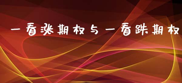 一看涨期权与一看跌期权_https://www.gongyisiwang.com_原油期货_第1张