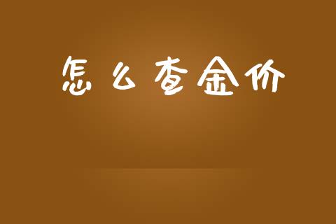 怎么查金价_https://www.gongyisiwang.com_股指期货交易手续费_第1张