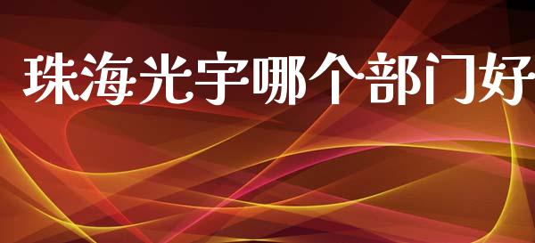 珠海光宇哪个部门好_https://www.gongyisiwang.com_焦炭期货手续费_第1张
