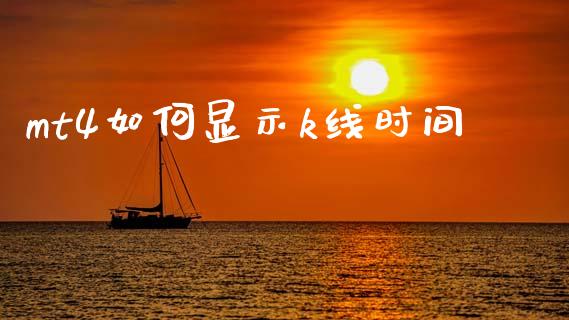 mt4如何显示k线时间_https://www.gongyisiwang.com_股指期货交易手续费_第1张