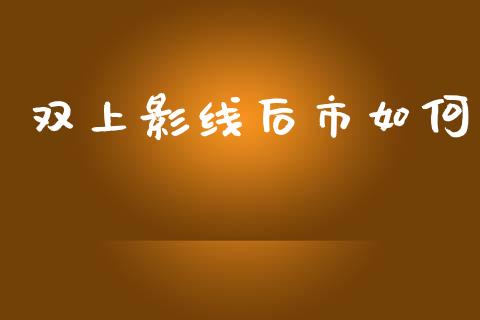 双上影线后市如何_https://www.gongyisiwang.com_期货公司手续费排名_第1张