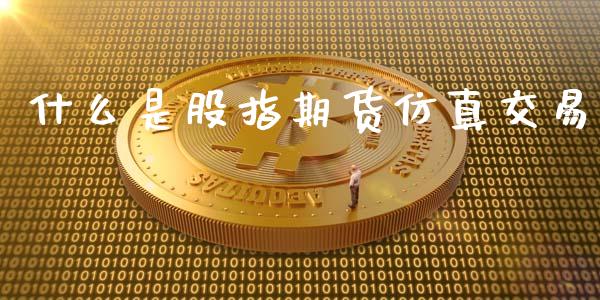 什么是股指期货仿真交易_https://www.gongyisiwang.com_道指_第1张