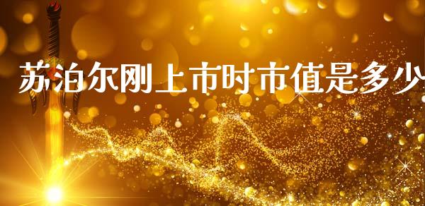 苏泊尔刚上市时市值是多少_https://www.gongyisiwang.com_原油期货_第1张