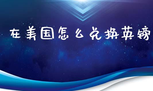 在美国怎么兑换英镑_https://www.gongyisiwang.com_股指期货_第1张