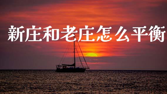 新庄和老庄怎么平衡_https://www.gongyisiwang.com_道指_第1张