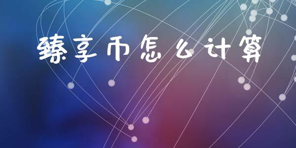 臻享币怎么计算_https://www.gongyisiwang.com_道指_第1张