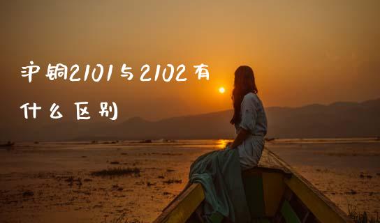沪铜2101与2102有什么区别_https://www.gongyisiwang.com_期货公司手续费排名_第1张