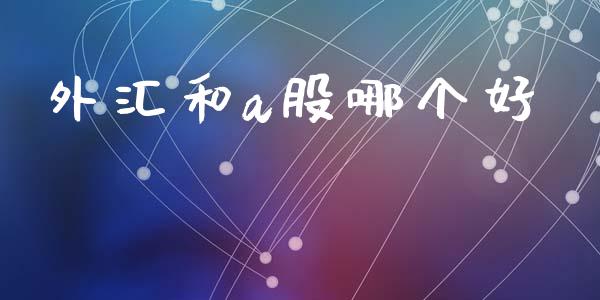 外汇和a股哪个好_https://www.gongyisiwang.com_期货公司手续费排名_第1张