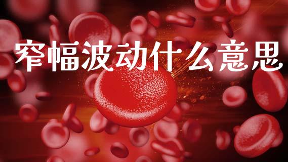 窄幅波动什么意思_https://www.gongyisiwang.com_恒指期货_第1张