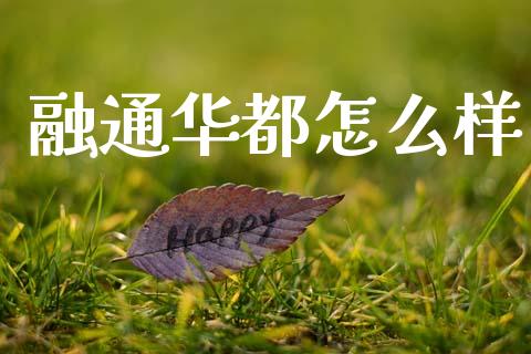 融通华都怎么样_https://www.gongyisiwang.com_道指_第1张
