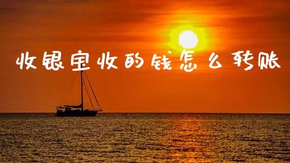 收银宝收的钱怎么转账_https://www.gongyisiwang.com_股指期货交易手续费_第1张