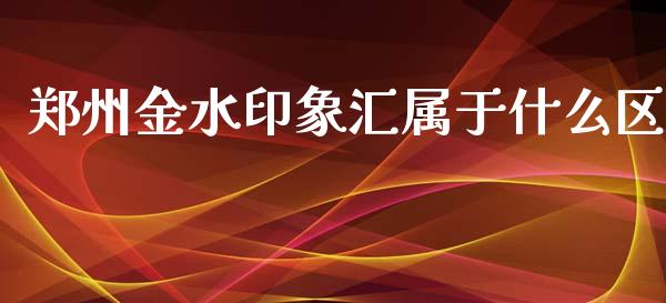 郑州金水印象汇属于什么区_https://www.gongyisiwang.com_期货公司手续费排名_第1张
