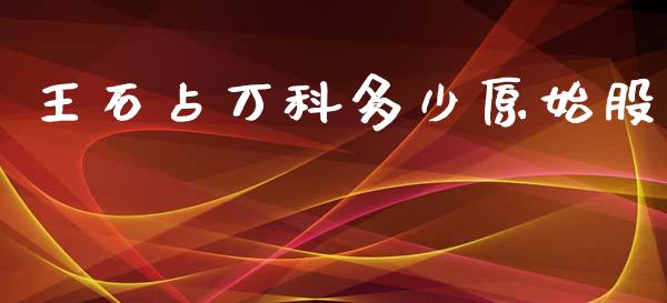 王石占万科多少原始股_https://www.gongyisiwang.com_股指期货交易手续费_第1张