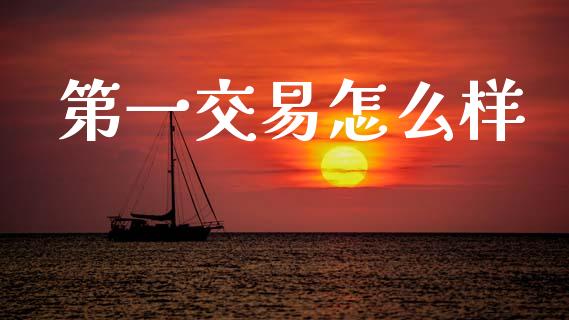 第一交易怎么样_https://www.gongyisiwang.com_广发期货手续费_第1张