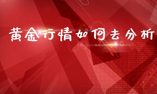 黄金行情如何去分析_https://www.gongyisiwang.com_期货公司手续费排名_第1张