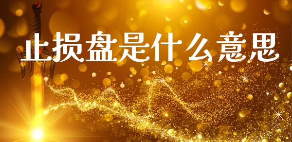 止损盘是什么意思_https://www.gongyisiwang.com_期货公司手续费排名_第1张