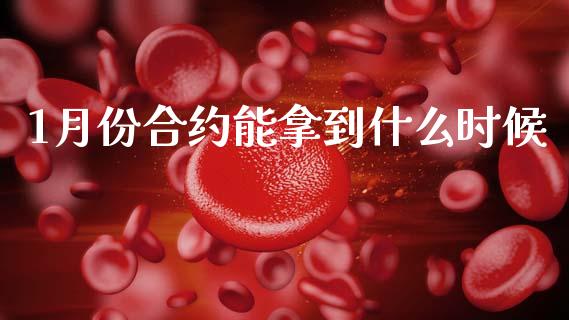 1月份合约能拿到什么时候_https://www.gongyisiwang.com_焦炭期货手续费_第1张