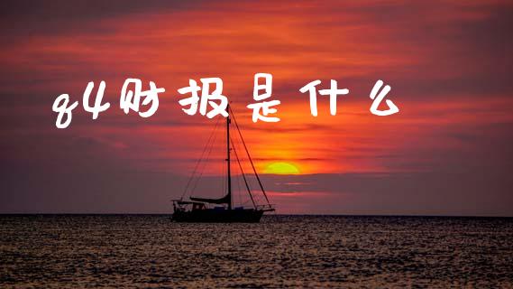 q4财报是什么_https://www.gongyisiwang.com_原油期货_第1张
