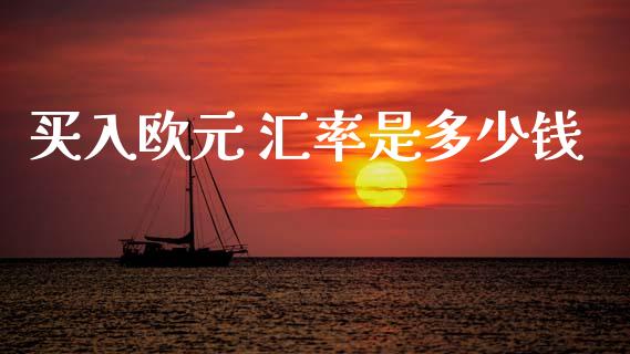 买入欧元 汇率是多少钱_https://www.gongyisiwang.com_广发期货手续费_第1张