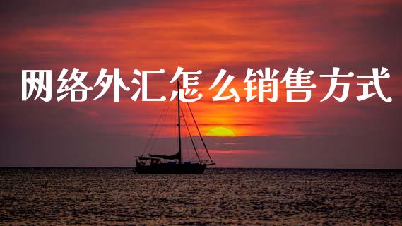 网络外汇怎么销售方式_https://www.gongyisiwang.com_原油期货_第1张