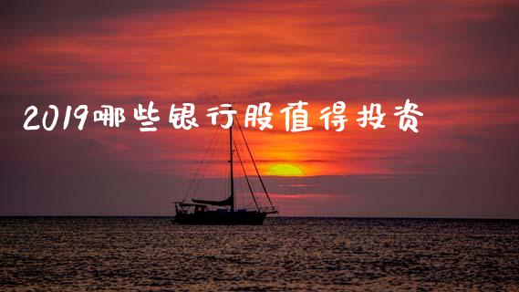 2019哪些银行股值得投资_https://www.gongyisiwang.com_焦炭期货手续费_第1张