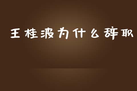 王桂波为什么辞职_https://www.gongyisiwang.com_期货公司手续费排名_第1张