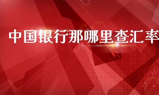 中国银行那哪里查汇率_https://www.gongyisiwang.com_焦炭期货手续费_第1张