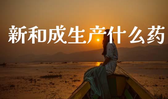 新和成生产什么药_https://www.gongyisiwang.com_恒指期货_第1张
