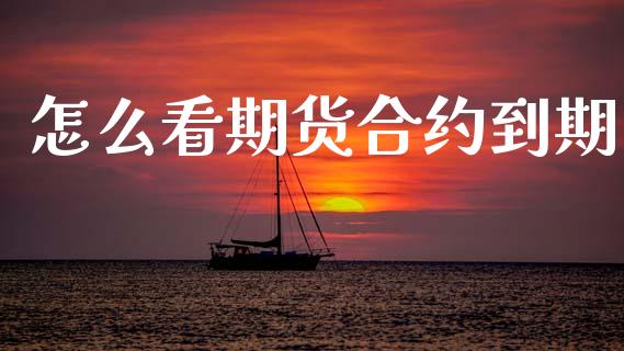 怎么看期货合约到期_https://www.gongyisiwang.com_股指期货交易手续费_第1张