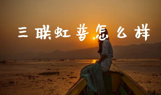 三联虹普怎么样_https://www.gongyisiwang.com_股指期货_第1张