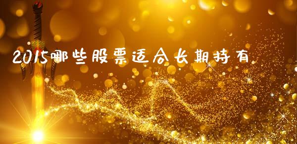 2015哪些股票适合长期持有_https://www.gongyisiwang.com_焦炭期货手续费_第1张