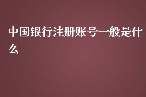 中国银行注册账号一般是什么_https://www.gongyisiwang.com_焦炭期货手续费_第1张