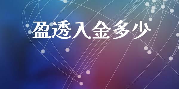 盈透入金多少_https://www.gongyisiwang.com_股指期货_第1张