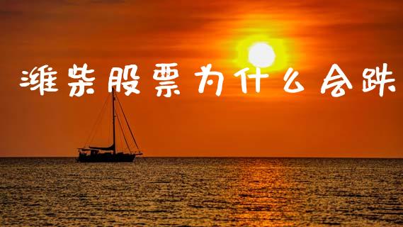 潍柴股票为什么会跌_https://www.gongyisiwang.com_恒指期货_第1张