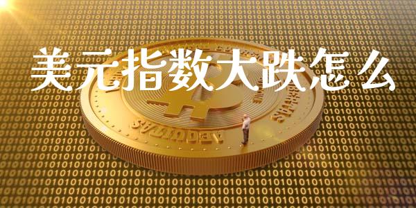 美元指数大跌怎么_https://www.gongyisiwang.com_焦炭期货手续费_第1张