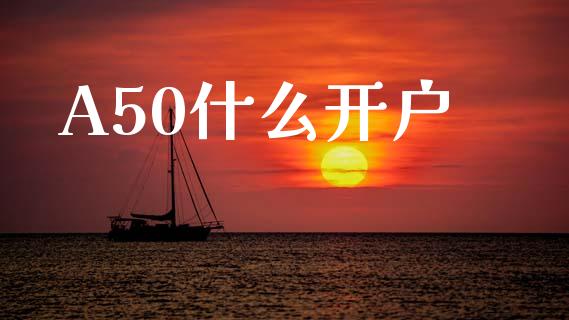 A50什么开户_https://www.gongyisiwang.com_广发期货手续费_第1张