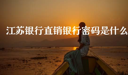 江苏银行直销银行密码是什么_https://www.gongyisiwang.com_道指_第1张