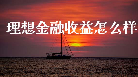 理想金融收益怎么样_https://www.gongyisiwang.com_焦炭期货手续费_第1张