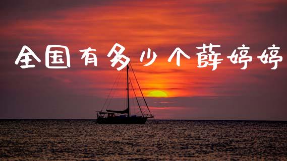 全国有多少个薛婷婷_https://www.gongyisiwang.com_股指期货_第1张