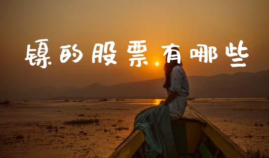 镍的股票有哪些_https://www.gongyisiwang.com_广发期货手续费_第1张