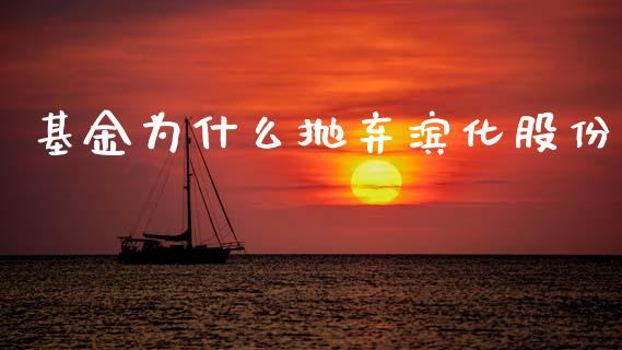 基金为什么抛弃滨化股份_https://www.gongyisiwang.com_恒指期货_第1张