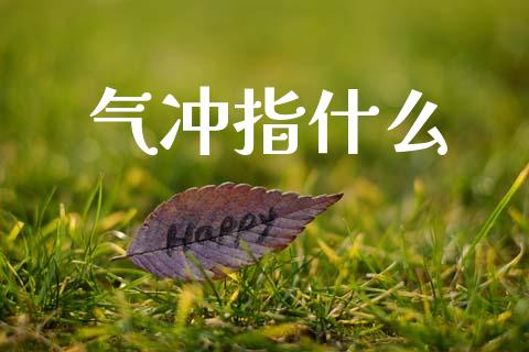 气冲指什么_https://www.gongyisiwang.com_原油期货_第1张