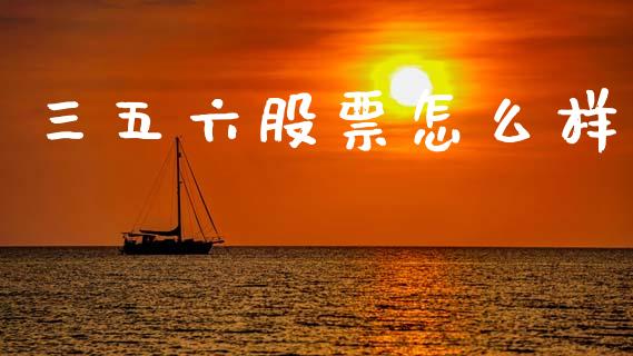三五六股票怎么样_https://www.gongyisiwang.com_股指期货交易手续费_第1张