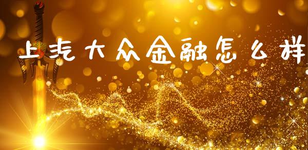 上汽大众金融怎么样_https://www.gongyisiwang.com_焦炭期货手续费_第1张