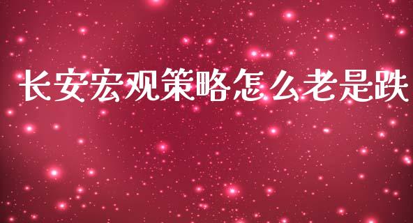 长安宏观策略怎么老是跌_https://www.gongyisiwang.com_期货公司手续费排名_第1张