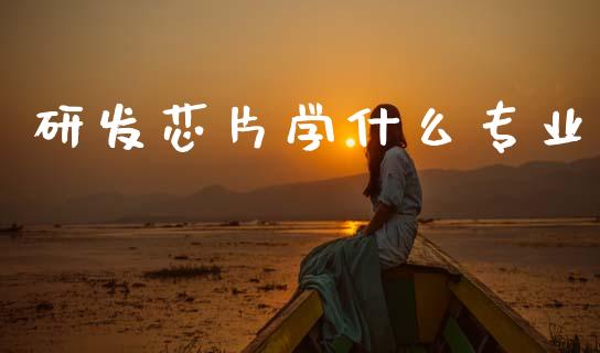 研发芯片学什么专业_https://www.gongyisiwang.com_期货公司手续费排名_第1张