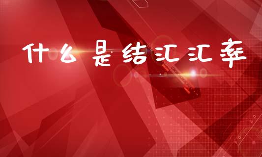什么是结汇汇率_https://www.gongyisiwang.com_股指期货_第1张