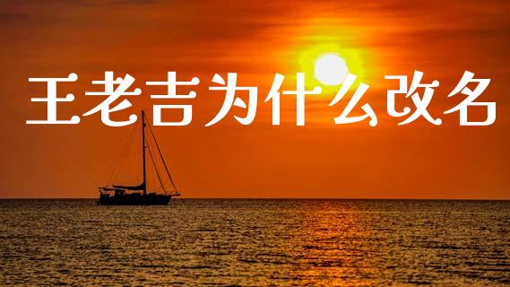 王老吉为什么改名_https://www.gongyisiwang.com_焦炭期货手续费_第1张