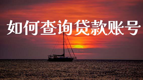 如何查询贷款账号_https://www.gongyisiwang.com_股指期货_第1张
