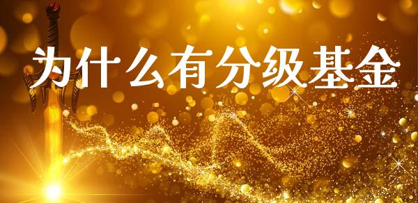 为什么有分级基金_https://www.gongyisiwang.com_期货公司手续费排名_第1张